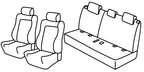 Set coprisedili Superior - Nero/Rosso - compatibile per Suzuki Vitara 5p (04/15>) Elegance