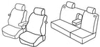 Set coprisedili Superior - Beige - compatibile per Volkswagen Golf IV 3p (10/97>10/03) fino al 1999