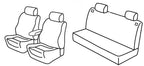 Set coprisedili Superior - Beige - compatibile per Volkswagen Golf IV 5p (10/97>10/03) fino al 1999