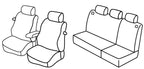 Set coprisedili Superior - Grigio/Nero - compatibile per Volkswagen Golf IV 3p (10/97>10/03) dal 2000
