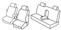 Set coprisedili Superior - Beige - compatibile per Volkswagen New Beetle (04/99>10/11)