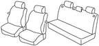 Set coprisedili Superior - Nocciola - compatibile per Volkswagen Polo 3p (11/01>08/09)