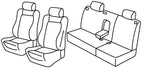 Set coprisedili Superior - Nocciola - compatibile per Volkswagen Polo 5p (11/01>08/09)