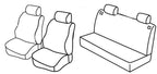 Set coprisedili Superior - Nero/Rosso - compatibile per Volkswagen Polo 5p (11/01>08/09)