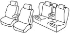 Set coprisedili Superior - Nocciola - compatibile per Audi A4 Avant (09/01>04/08)