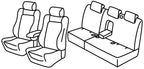 Set coprisedili Superior - Nocciola - compatibile per Audi Q5 5p (09/12>02/17)