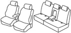 Set coprisedili Superior - Beige - compatibile per Audi Q5 5p (11/08>02/17)