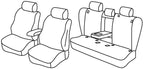 Set coprisedili Superior - Nocciola - compatibile per Bmw X1 (E84) (10/09>10/15)