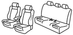 Set coprisedili Superior - Beige - compatibile per Bmw Serie 3 (F30) (02/12>11/18)