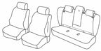Set coprisedili Superior - Grigio/Nero - compatibile per Bmw Serie 5 Touring (E61) (04/04>05/10)
