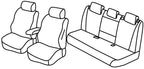Set coprisedili Superior - Nero/Rosso - compatibile per Bmw X5 (F15) (10/13>07/18)