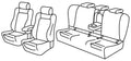 Set coprisedili Superior - Nocciola - compatibile per Bmw Serie 3 (G20) (12/18>)