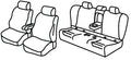 Set coprisedili Superior - Grigio/Nero - compatibile per Bmw Serie 5 (G30) (02/17>08/23)