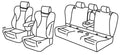 Set coprisedili Superior - Beige - compatibile per Bmw Serie 4 Gran Coupè (G26) (01/21>)