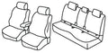 Set coprisedili Superior - Nocciola - compatibile per Bmw X1 (U11) (08/22>)