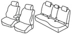 Set coprisedili Superior - Nocciola - compatibile per Bmw X1 (U11) (08/22>)