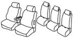 Set coprisedili Superior - Beige - compatibile per Citroen Berlingo Multispace (04/08>08/18) XTR - Peugeot Partner Tepee (05/08>08/18) XTR
