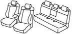 Set coprisedili Superior - Beige - compatibile per Citroen C5 X 5p (11/21>) Hybrid