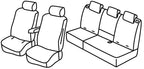 Set coprisedili Superior - Beige - compatibile per Citroen C3 Aircross (10/17>02/21)