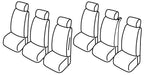 Set coprisedili Superior - Beige - compatibile per Fiat Multipla (11/98>12/10)