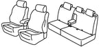 Set coprisedili Superior - Beige - compatibile per Fiat Tipo sw (09/16>09/20)