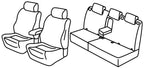Set coprisedili Superior - Nocciola - compatibile per Fiat Tipo sw (09/16>09/20)