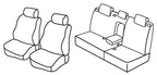 Set coprisedili Superior - Nero/Blu - compatibile per Honda Civic 5p (01/06>01/12)