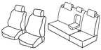 Set coprisedili Superior - Beige - compatibile per Kia Sportage (11/04>08/10) fino al 8/2008