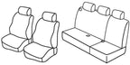 Set coprisedili Superior - Nero/Rosso - compatibile per Land Rover Freelander 5p (10/97>11/06) dal 10/2003
