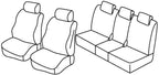 Set coprisedili Superior - Grigio/Nero - compatibile per Mazda 5 5p (08/05>10/10)