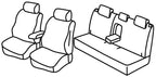 Set coprisedili Superior - Nero/Rosso - compatibile per Mazda CX-7 (06/07>09/09)