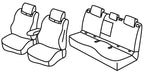 Set coprisedili Superior - Grigio/Nero - compatibile per Mazda CX-30 (09/19>08/23)