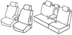 Set coprisedili Superior - Grigio/Nero - compatibile per Mercedes Classe B (05/05>09/11)