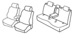 Set coprisedili Superior - Nero/Blu - compatibile per Mercedes Classe B (10/11>01/19)