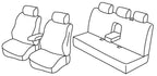 Set coprisedili Superior - Grigio/Nero - compatibile per Mercedes Classe C 4p (05/00>01/07) dal 4/2004