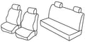 Set coprisedili Superior - Nocciola - compatibile per Mercedes Classe G (09/08>01/18) Puch