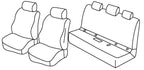 Set coprisedili Superior - Nero/Grigio - compatibile per Mercedes Classe C 4p (03/14>05/21)