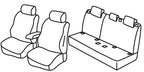 Set coprisedili Superior - Nocciola - compatibile per Mercedes Classe A 5p (10/12>05/18)