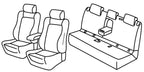 Set coprisedili Superior - Nocciola - compatibile per Mercedes GLA (03/14>03/20)