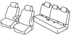 Set coprisedili Superior - Grigio/Nero - compatibile per Mercedes GLA (03/14>03/20)