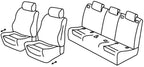 Set coprisedili Superior - Nocciola - compatibile per Mercedes CLA 4p (05/19>05/25) - Mercedes Classe A 5p (06/18>)