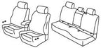 Set coprisedili Superior - Beige - compatibile per Mercedes GLC (09/15>08/22)