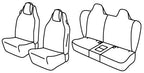 Set coprisedili Superior - Nocciola - compatibile per Mercedes Classe E Coupè (03/09>04/17)