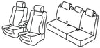 Set coprisedili Superior - Beige - compatibile per Mercedes Classe B (05/05>09/11)