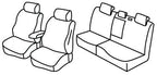 Set coprisedili Superior - Beige - compatibile per Mercedes Classe B (10/11>01/19)