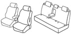 Set coprisedili Superior - Nocciola - compatibile per Nissan Qashqai (03/07>01/14)