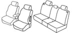 Set coprisedili Superior - Nocciola - compatibile per Opel Meriva (04/03>04/10)