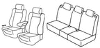 Set coprisedili Superior - Nero/Blu - compatibile per Opel Meriva (05/10>01/14) ARG
