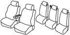 Set coprisedili Superior - Nocciola - compatibile per Peugeot 307 sw (05/02>04/08)