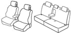 Set coprisedili Superior - Beige - compatibile per Peugeot 308 5p (09/07>09/13)